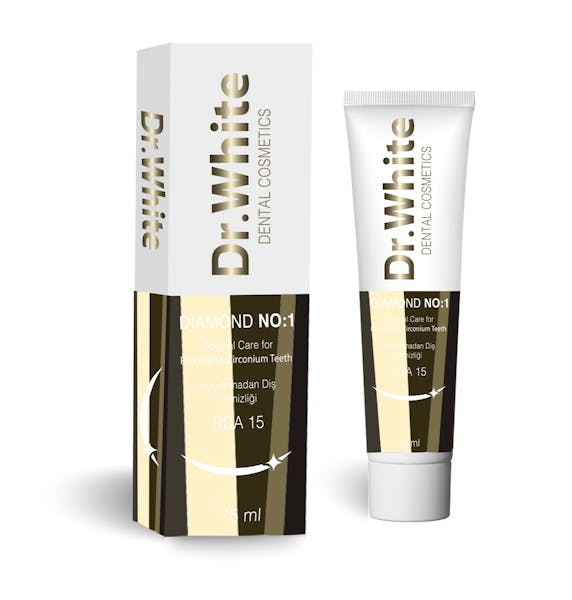 Dr.White Nano Hydroxyapatite Diamond No:1 Toothpaste 75 ml